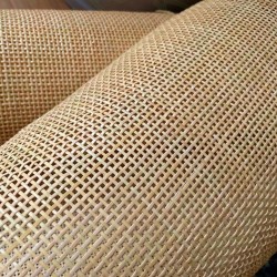 Doğal Kare Örgü Bambu Hasır 60 Cm