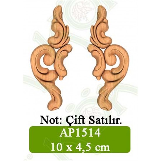 AP1514 Baskılı Kontraplak Aplik