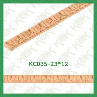 KC035-23*12 Oymalı Kayın Çıta