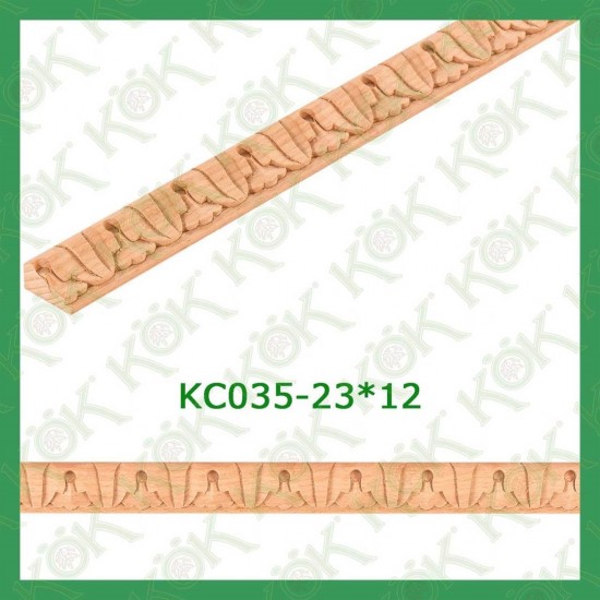 KC035-23*12 Oymalı Kayın Çıta