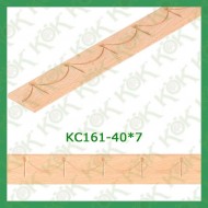 KC161-40*7 Oymalı Kayın Çıta
