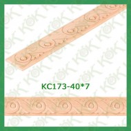 KC173-40*7 Oymalı Kayın Çıta