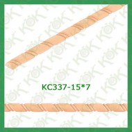 KC337-15*7 Oymalı Kayın Çıta