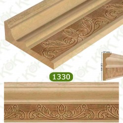 1330 Ayous Ferforje Desen Geniş Taç