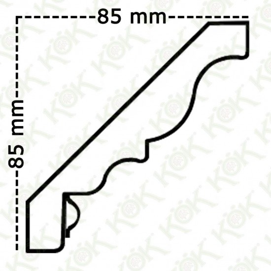 1511-072-K Kartonpiyer Taç Kayın