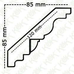 1611-146-K Kartonpiyer Taç Kayın