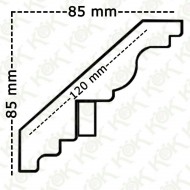 1611-206-K Kartonpiyer Taç Kayın