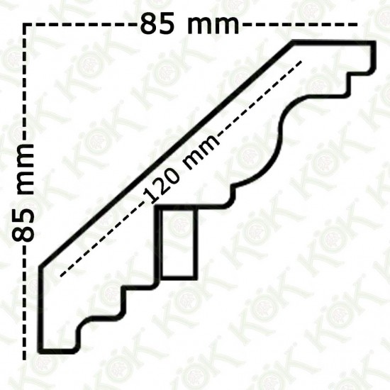 1611-206-K Kartonpiyer Taç Kayın