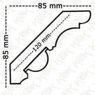 1711-009-K Kartonpiyer Taç Kayın