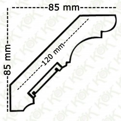 1711-036-K Kartonpiyer Taç Kayın