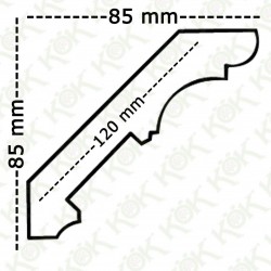 1711-K Kartonpiyer Taç Kayın