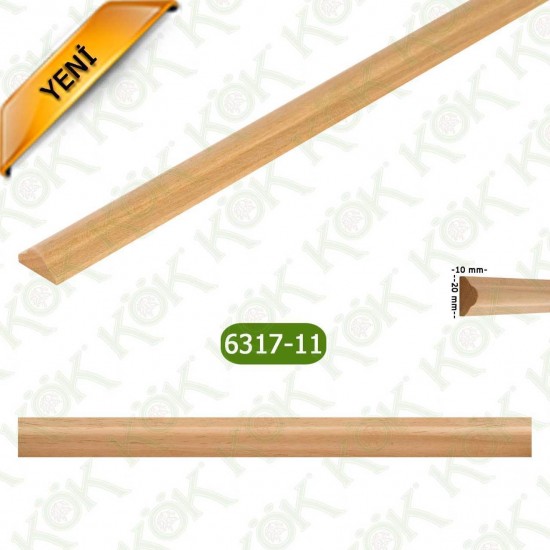 6317-11 Ayous Desensiz Kavisli Çıta