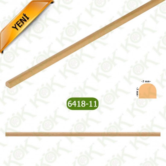 6418-11 Ayous Desensiz İnce Çıta