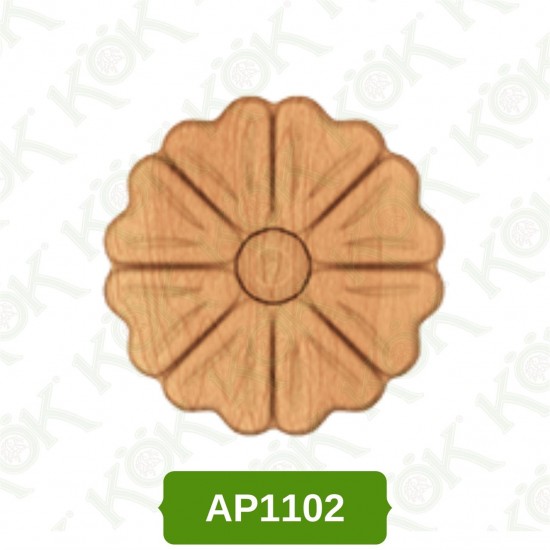AP1102 Baskılı Kontraplak Aplik