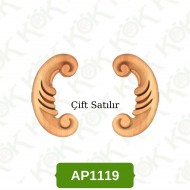 AP1119 Baskılı Kontraplak Aplik