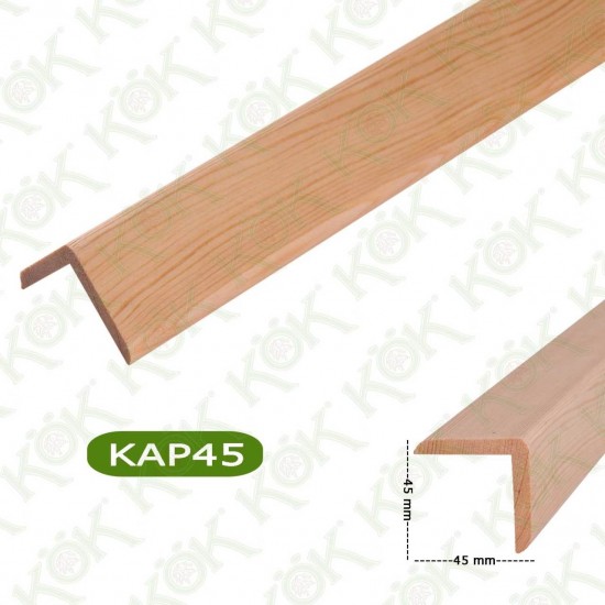 Köşe Kapazlama Çıtası 45*45 Mm Çam