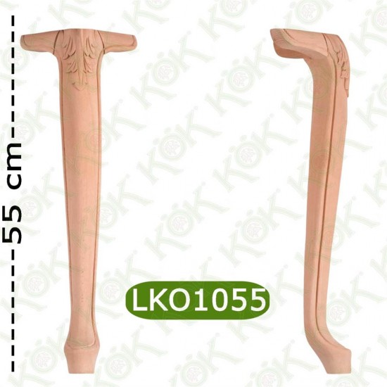 LKO 1055 Oymalı Kulaklı Lükens Ayak 10*10*55