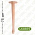 LKO 875 Oymalı Kulaklı Lükens Ayak 8*8*75