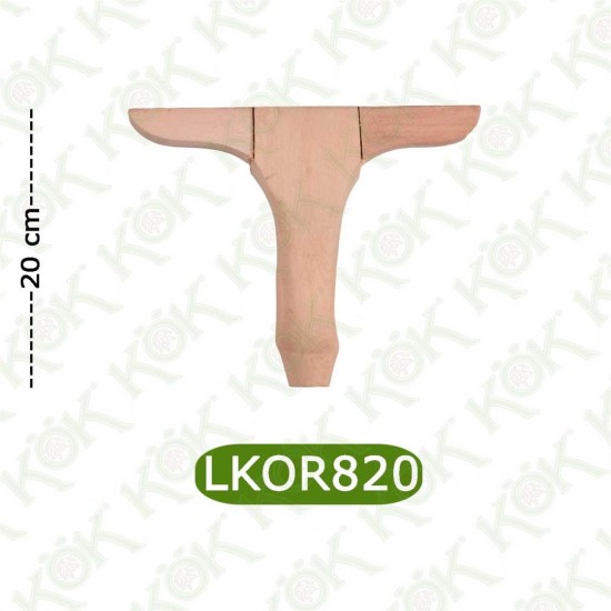 LKOR820 Kulaklı Klasik Lükens Orta Ayak 8*8*20