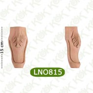 LNO 815 Oymalı Lükens Ayak 8*8*15