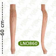 LNO 860 Oymalı Lükens Ayak 8*8*60