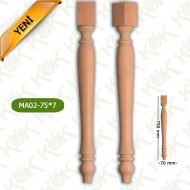 MA02-75-7 Ahşap Torna Masa Ayağı