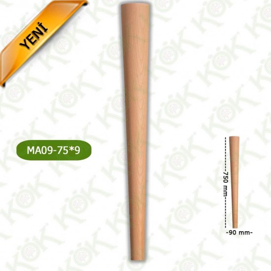 MA09-75-9 Ahşap Torna Masa Ayağı