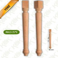 MA13-75-9 Ahşap Torna Masa Ayağı