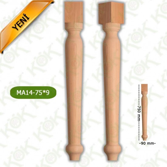 MA14-75-9 Ahşap Torna Masa Ayağı