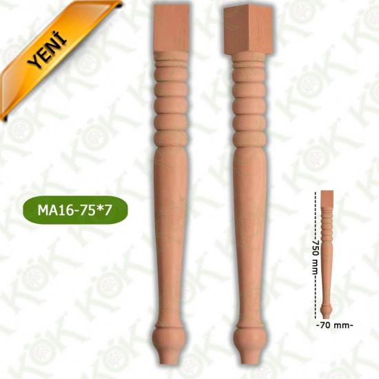 MA16-75-7 Ahşap Torna Masa Ayağı