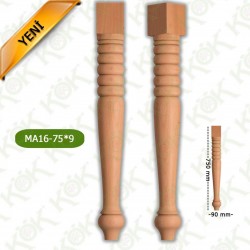 MA16-75-9 Ahşap Torna Masa Ayağı