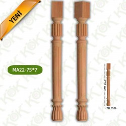 MA22-75-7 Ahşap Torna Masa Ayağı