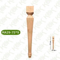 MA29-75-9 Ahşap Torna Masa Ayağı