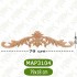 MAP-3104-79*18*1,4 Ahşap Oyma Aplik