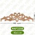 MAP-3208-40*11*1 Ahşap Oyma Aplik