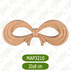 MAP-3210-20*8*1 Ahşap Oyma Aplik