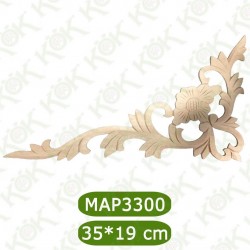 MAP-3300 Ahşap Oyma Aplik