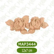 MAP-3444-12*7*1,2 Ahşap Oyma Aplik