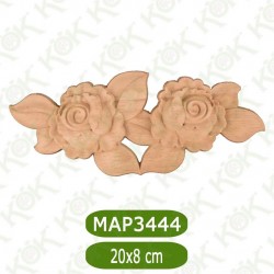 MAP-3444-20*8*1,2 Ahşap Oyma Aplik