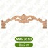 MAP-3610-38*12*1 Ahşap Oyma Aplik