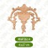 MAP-3614-41*37 Ahşap Oyma Aplik