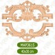 MAP-3615-40*30 Ahşap Oyma Aplik