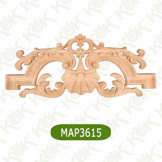 MAP-3615-40*30 Ahşap Oyma Aplik