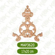 MAP-3620-20*17*1,2 Ahşap Oyma Aplik