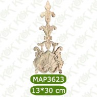 MAP-3623-30*13*1,2 Ahşap Oyma Aplik