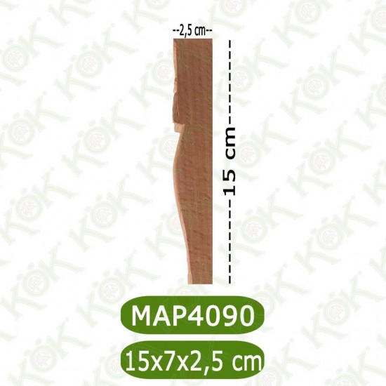 MAP-4090-Ahşap Payanda (Eli Böğründe)