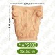 MAP-5003-Ahşap Payanda (Eli Böğründe)