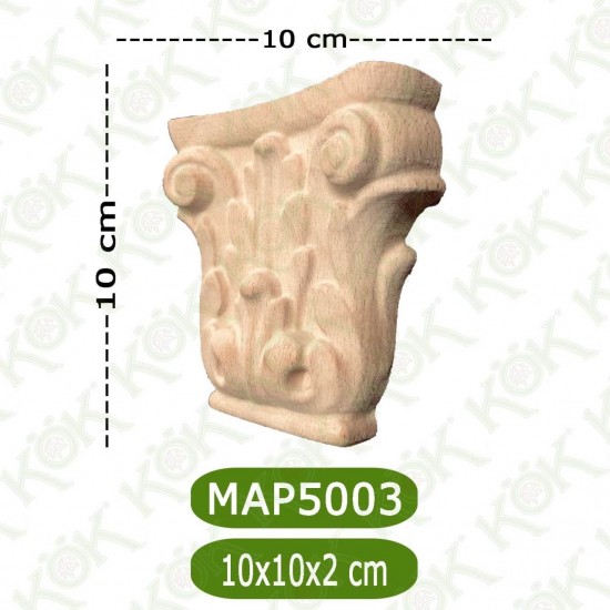 MAP-5003-Ahşap Payanda (Eli Böğründe)