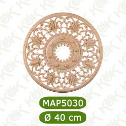 MAP-5030-40*40*1,4 Ahşap Tavan Göbeği