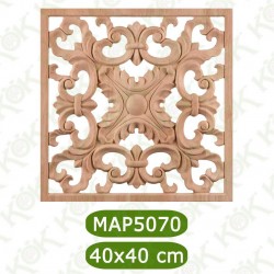 MAP-5070-40*40*1,4 Ahşap Tavan Göbeği